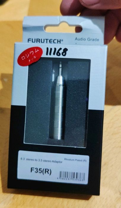 FURUTECH F35 (R) перехідник з Jack 6.35mm на 3.5mm