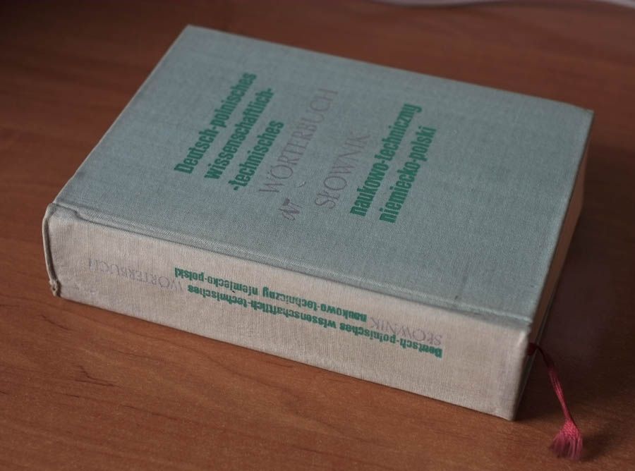 Słownik naukowo-techniczny niemiecko-polski /stan bdb/