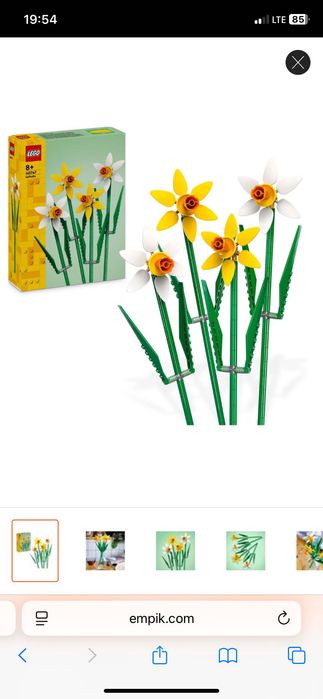 Lego żonkile klocki