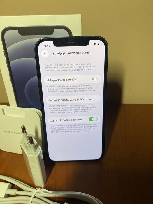 iPhone 12 Czarny 100% Stan Dobry!