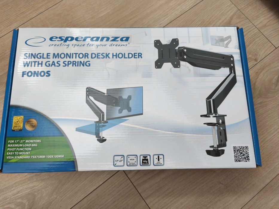 Ramię do monitora Esperanza Fonos 17"-27"