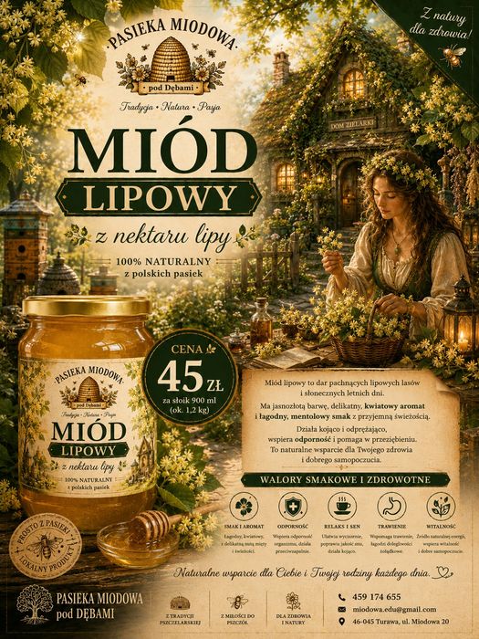 Miód lipowy 2026
