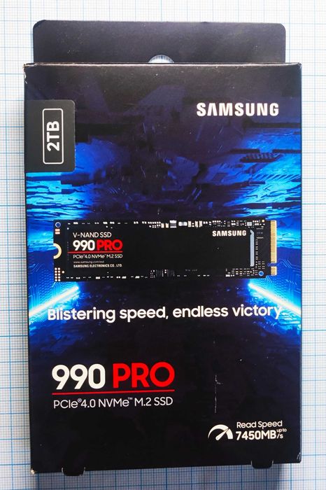 SSD диск Samsung 990 PRO 2 TB (MZ-V9P2T0BW)