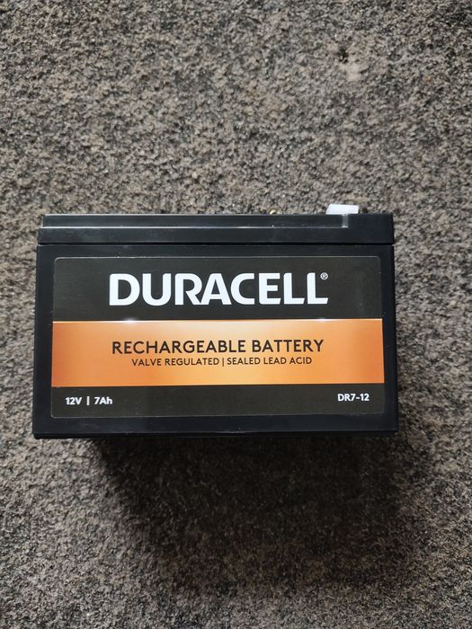 Батарея акумуляторна Duracell 12V 7Ah AGM (DR7-12)