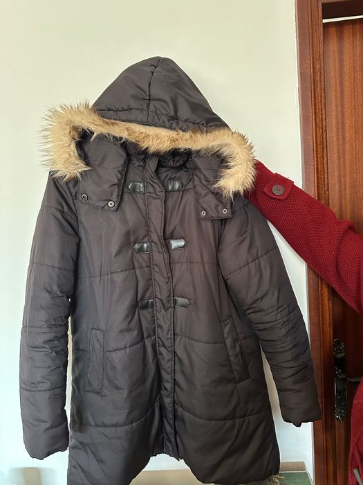 Kispo / Casaco com Capuz Preto L