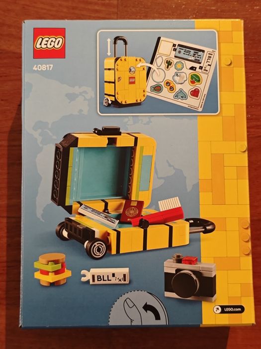 Lego 40817 Yellow Travel Suitcase