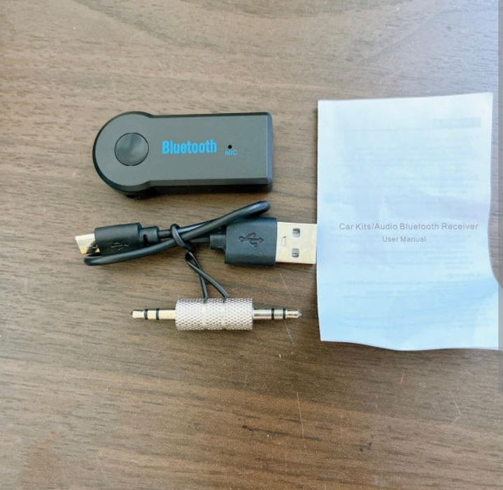 Адаптер автомобільний Bluetooth AUX, 3.5м стерео