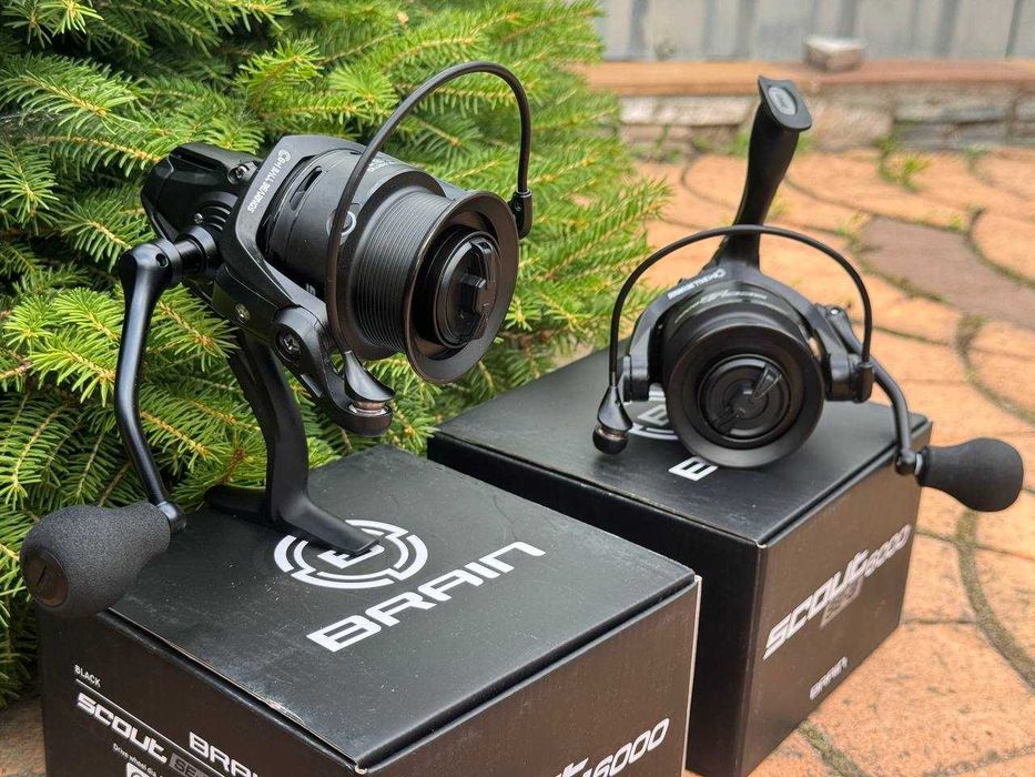 Фидерная Катушка Brain Scout SE‑B 4000-5000-6000S 8+1BB Black