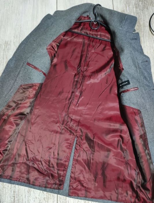 Пальто мужское шерсть классика,блайзер шерстяной,куртка вовна класична