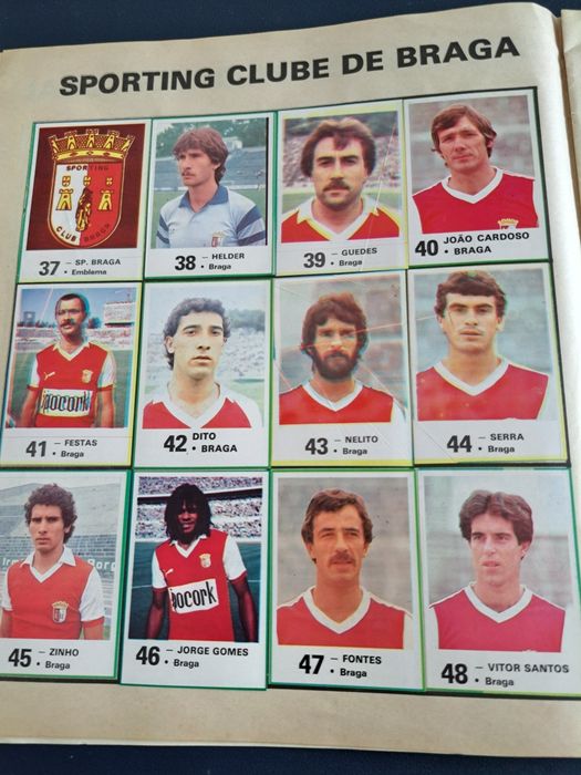 Caderneta Futebol  ( Futebol 85 )...completa
