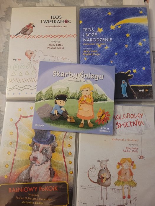 CD -Słuchowiska dla małych dzieci.