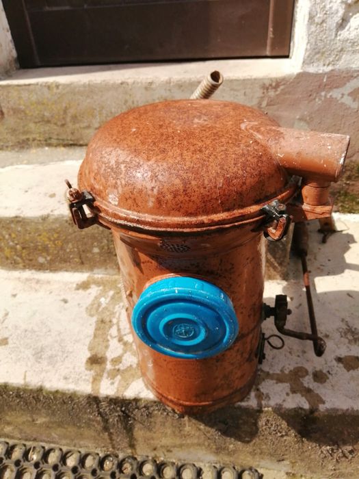 Torpilha de enxofrar antiga, HIPÓLITO.