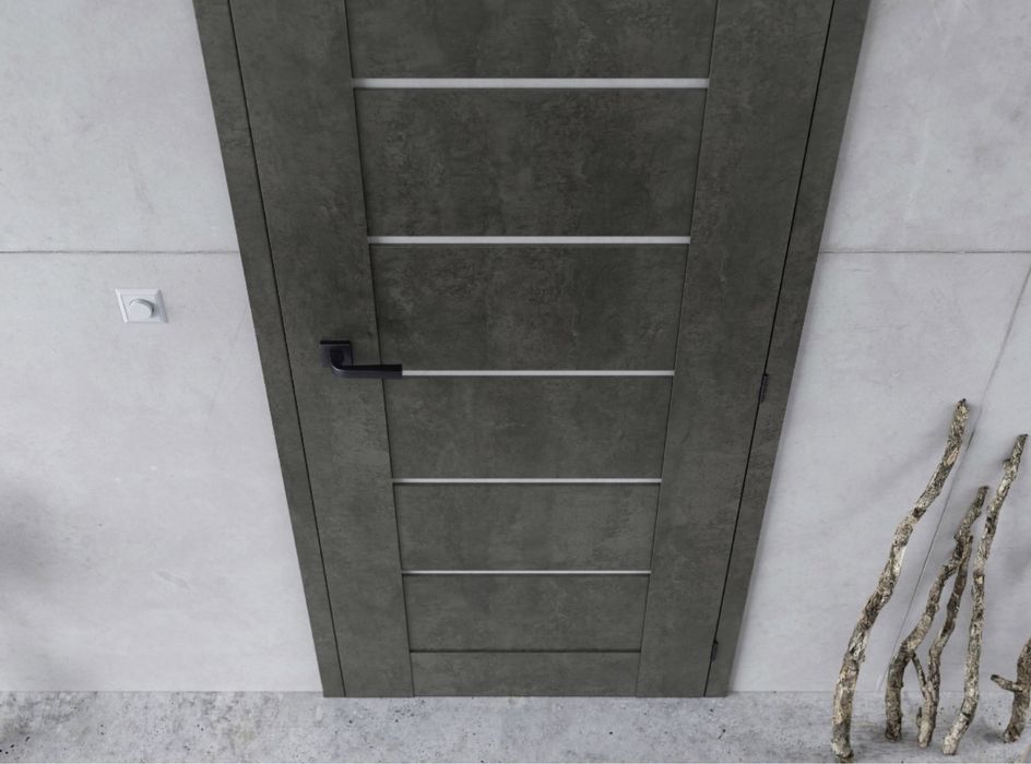 Drzwi wewnętrzne Chicago Windoor z szybkami Przylgowe bezprzylgowe