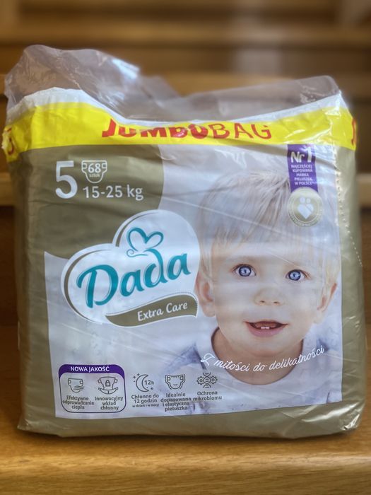 Підгузки, памперси Dada Extra Care JumboBag 3,4,5,6.
