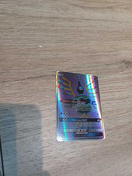 Carta Pokémon Sigilyph GX #202/214