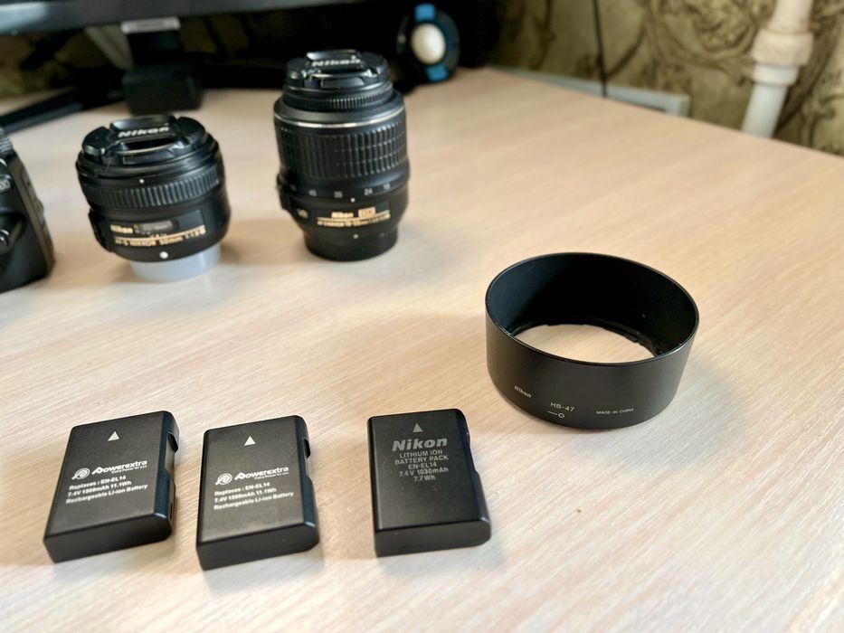 Nikon d3200 повний комплект