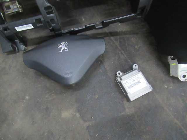 , PEUGEOT 207 polka poduszka pasy sensor konsola