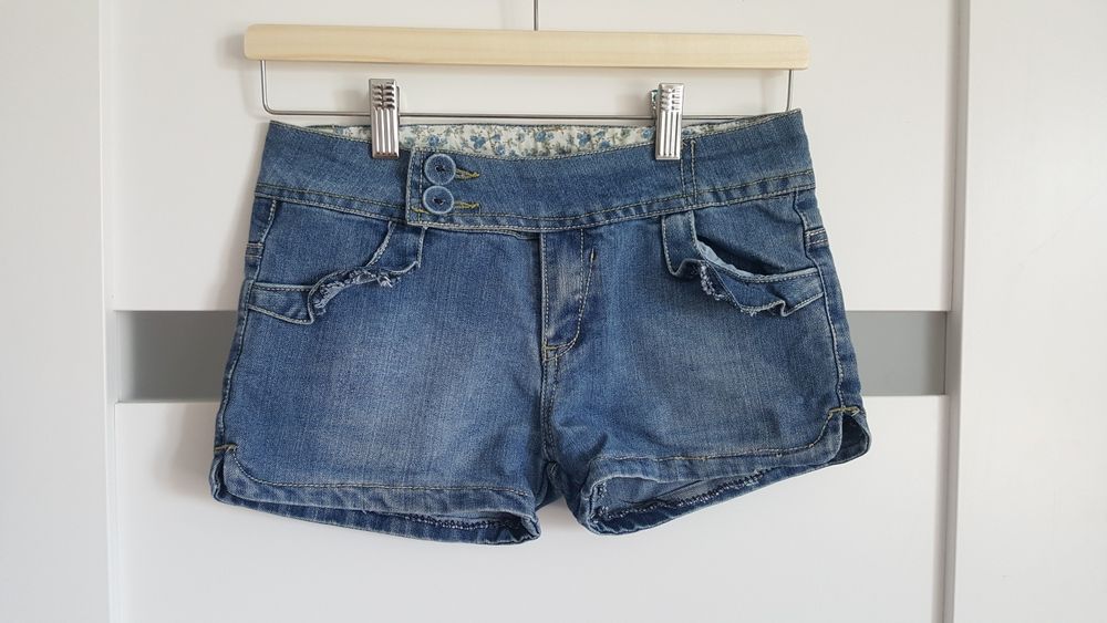 Spodenki szorty jeans Young Dimension r.164cm 26