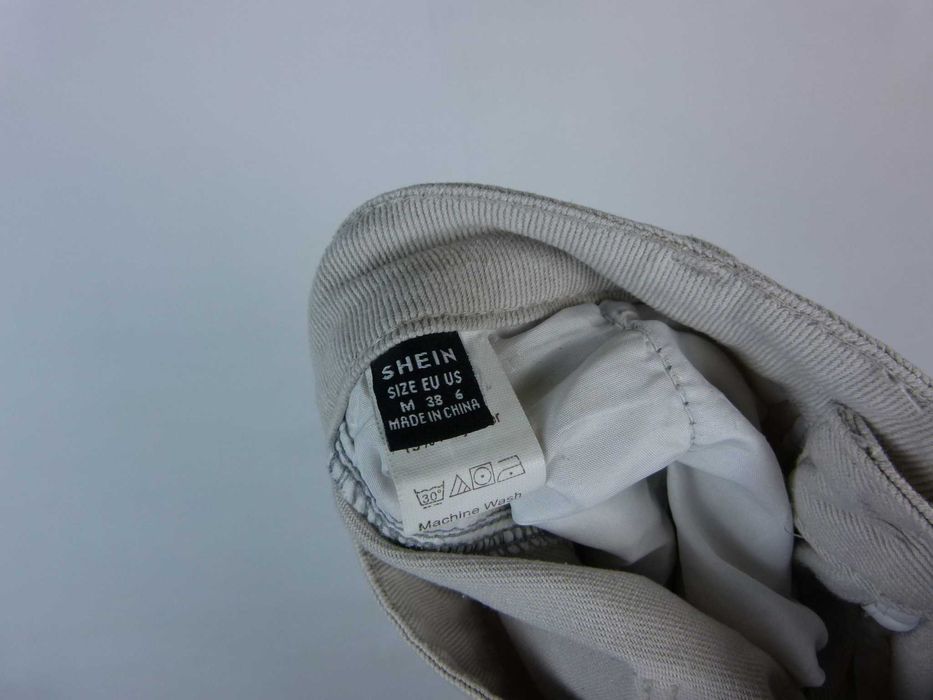 Shein spodnie dżins bojówki cargo M / 38