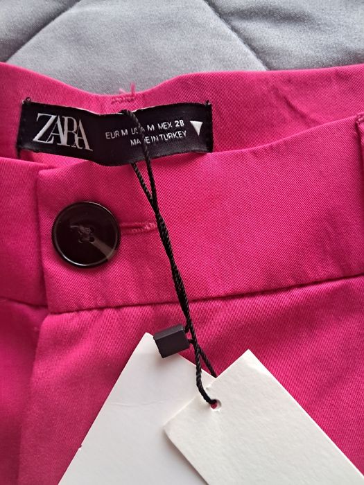 Zara spodnie szerokie nogawki