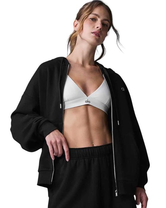 Худі Alo Yoga Accolade Full Zip Hoodie Black: 3 650 грн. - Худи