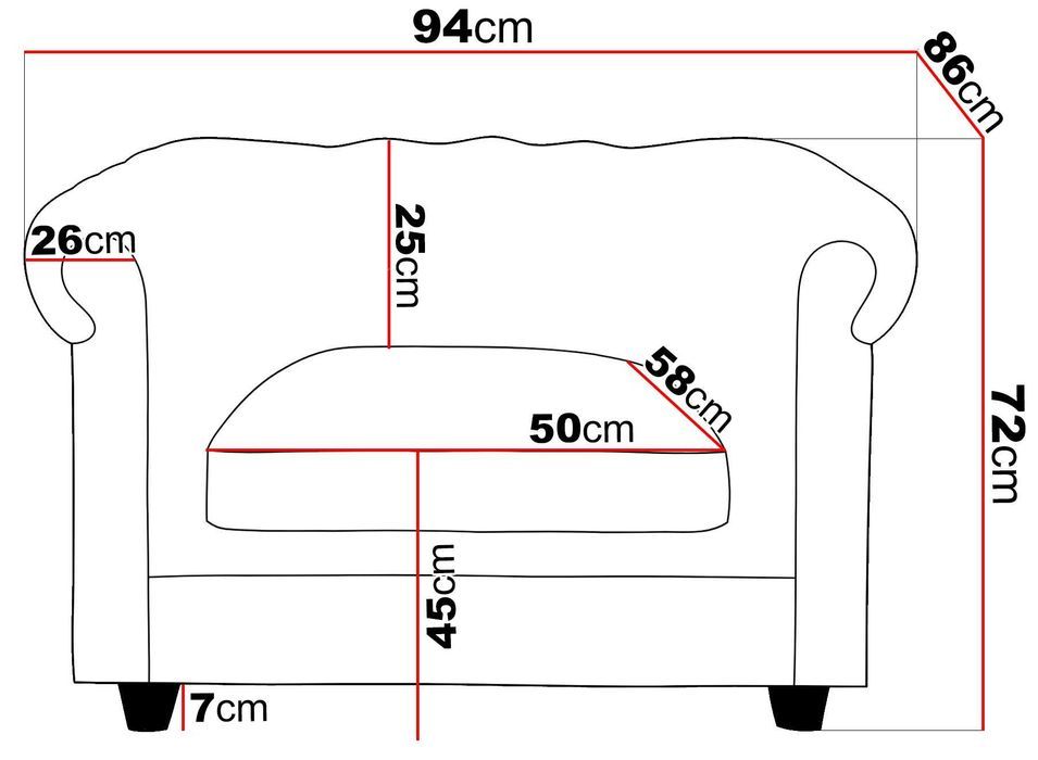 Fotel Sydney pikowany chesterfield Wiśniowy tk.Venus Velvet 2919 welur
