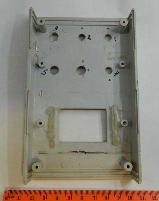 Передняя часть корпуса от металлоискателя