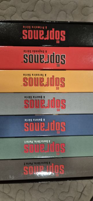 Coleção dvd os sopranos