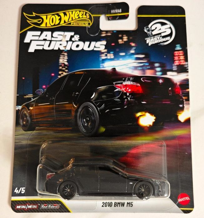 2010 BMW M5 FAST&FARIOUS hot wheels premium