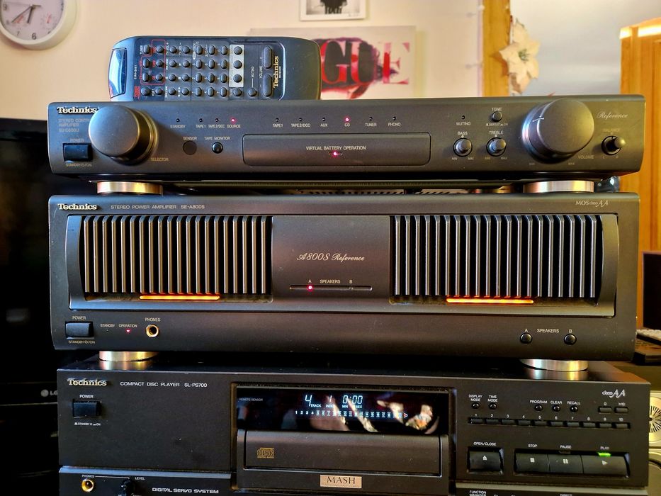 Wzmacniacz Technics A800S ,SU C800U,pilot