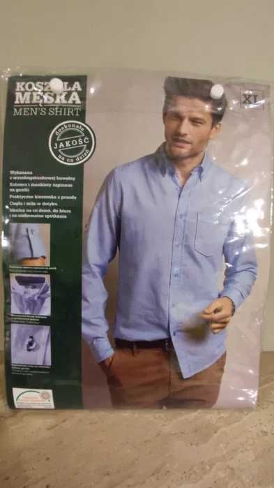 Męska koszula XL nowa zapakowana