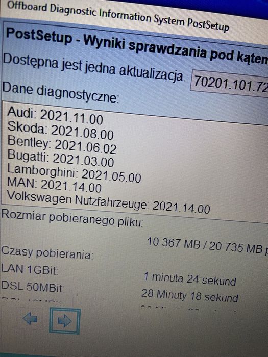 Zestaw do diagnistyki dell e5270 odis vas 5054a vag vw audi diagnoza