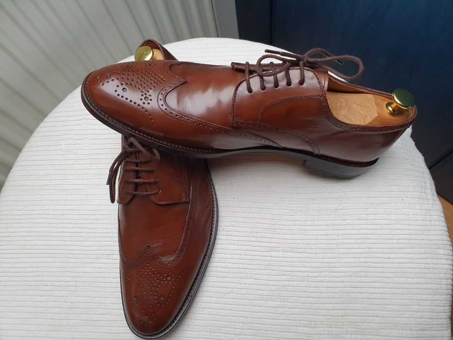 Hawes & Curtis derby brogue  roz. 10/44.5
