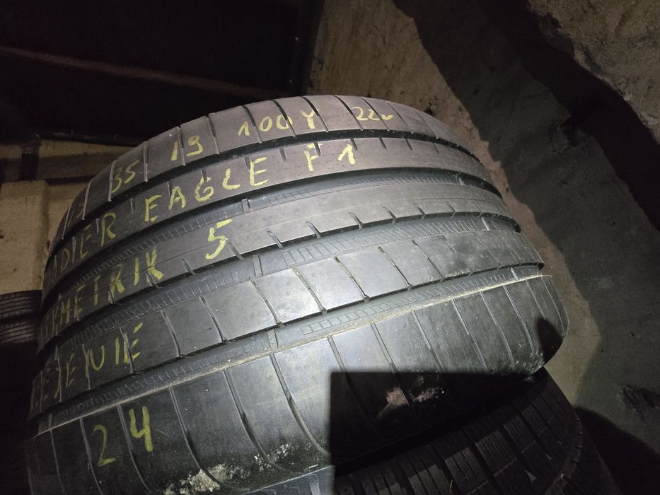 275/35/19 Goodyear asymetric 5, jak nowa 22r. 7mm