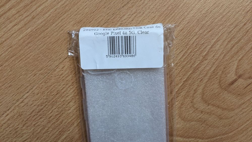 Etui Google Pixel 4a 5G Clear Case