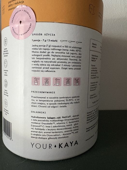 Kolagen Your kaya pumpkin spice latte