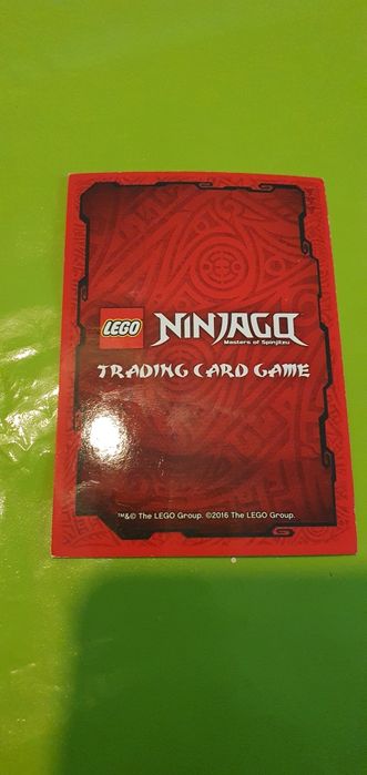 Cartas Ninjago especiais serie 2016