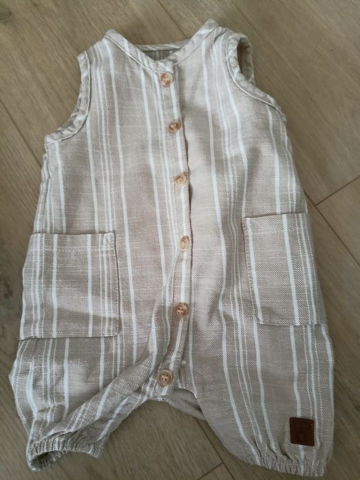 Rampers beżowy rozmiar 56
