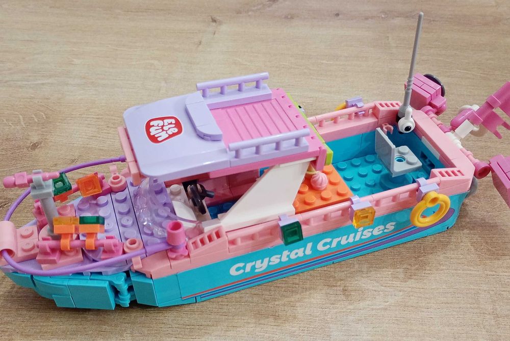 Klocki ELEFUN Wakacje nad morzem 850 elementów - BARDZO DUŻY zestaw klocków typu lego
