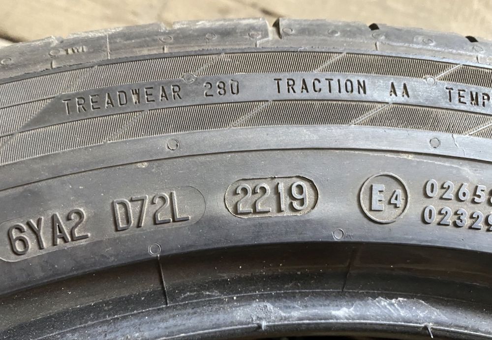 4шт 245/45R19 Continental ContiSportContact 5