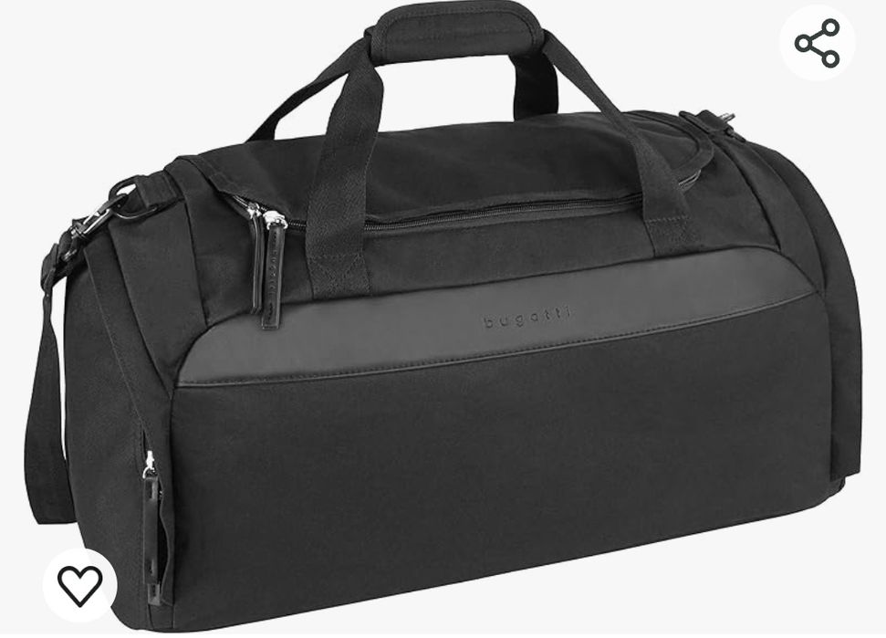 Bugatti Спортивна сумка для чоловіків і жінок, дорожня сумка. Оригінал