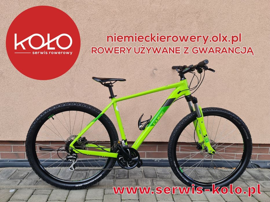 Rower górski MTB CUBE koła 29 SHIMANO ACER aluminium rabat polecam