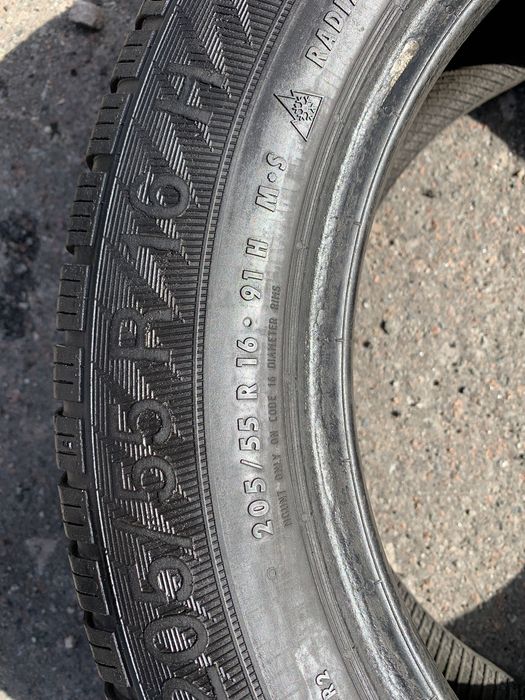 Зимова шина(резина) 205/55 R16 “GISLAVED” Evro Frost 6 - 1шт.