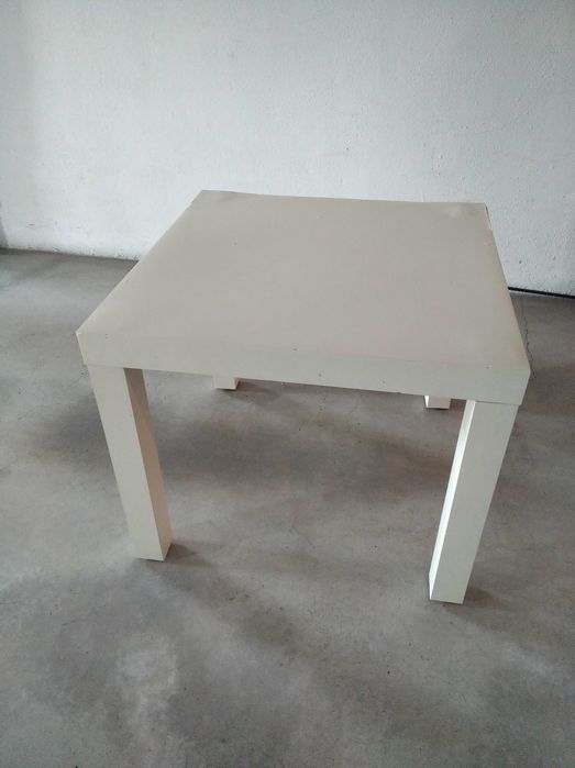 IKEA Lack mesa de apoio 55x55 cm branca