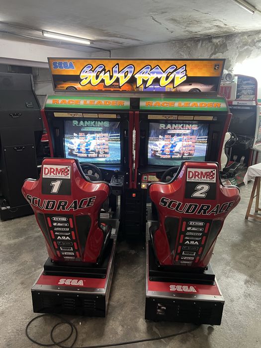 Arcade Scud race restaurada
