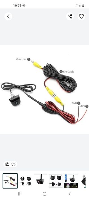 Câmera de estacionamento Traseiras Universais NOVAS Entrega Imediata