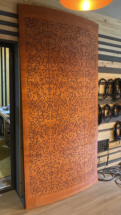 Dyfuzory binarne - duze okazja! studio  panel akustyczny 2,5mx1,2m