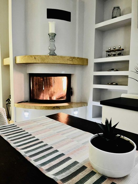 Apartament z widokiem  z sauną i kominkiem.