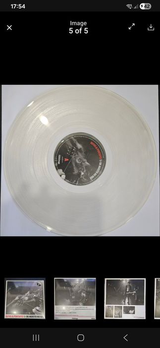 LP Duplo _ Xutos & Pontapes  1⁰ de Agosto no RRV _ LP's em Vinil Cristalino _ Novos