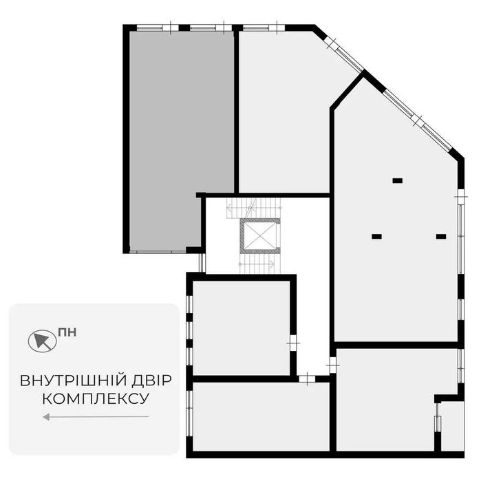 Продаж комерційного приміщення 81.1 м² у ЖК Grand Hills - GHK 601
